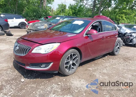 2017 Buick Regal Turbo Sport Touring из США, поврежденный, VIN 2G4GL5EX6H9134324